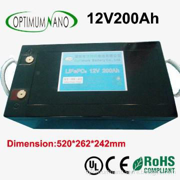 12V 400ah LiFePO4 Battery for UPS, Solar/Wind System